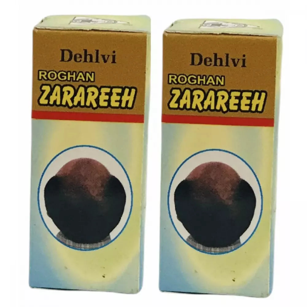 Dehlvi Ambar Roghan Zarareeh - 10 ml (Pack of 2)